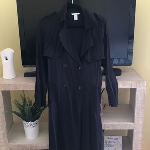 Lightweight Long Peacoat